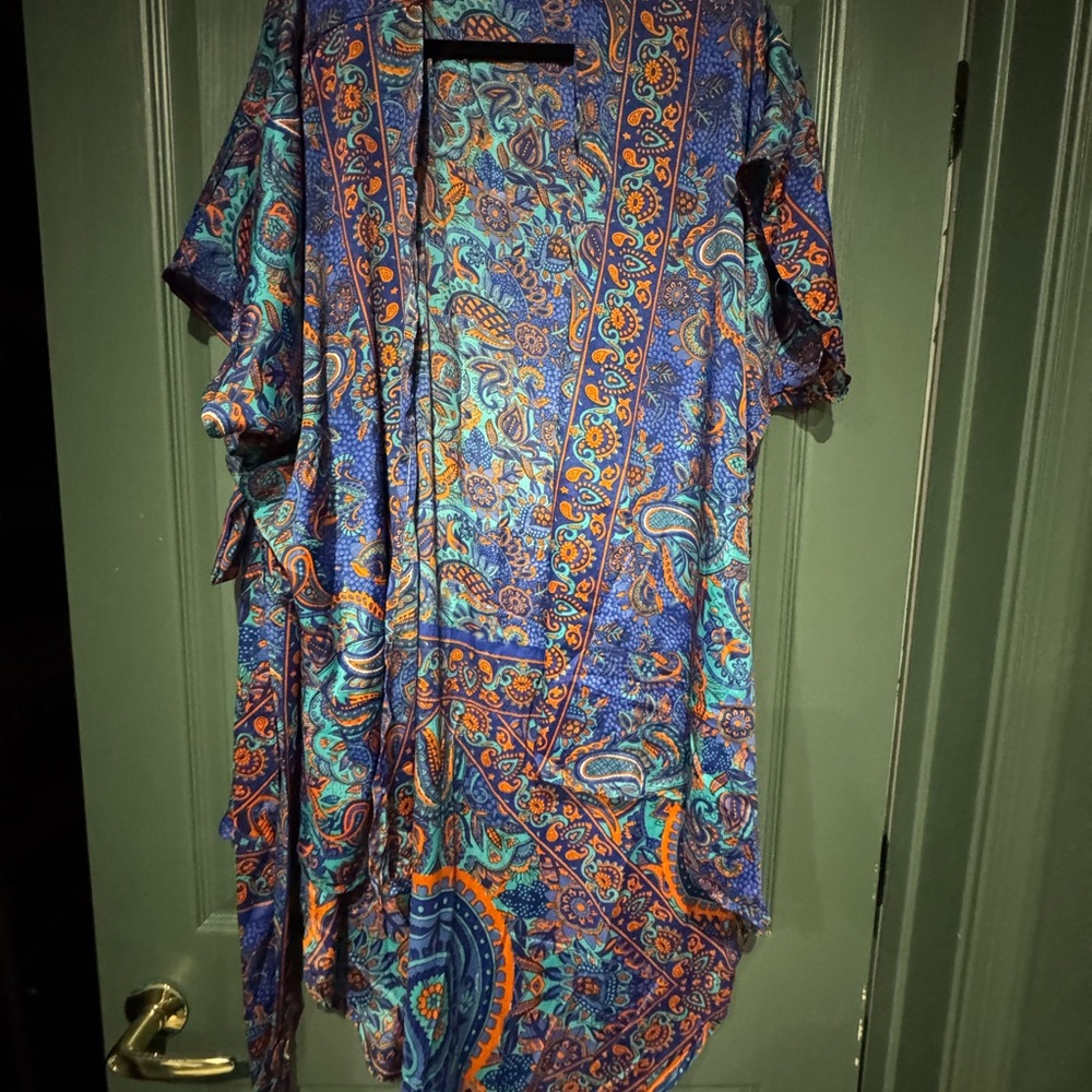 Colorful Paisley Kimono